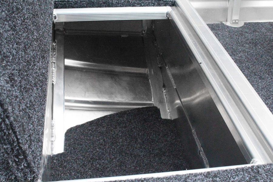 2021 13 ft Fishing Boat front storage(001)
