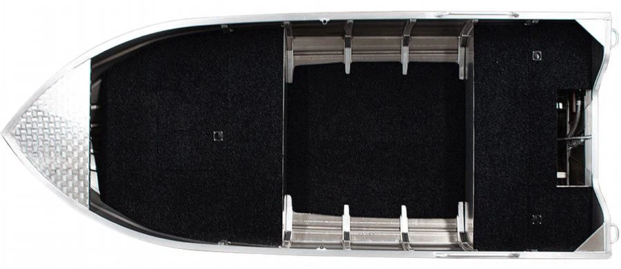 15 ft Aluminum V Hull Fishing Boat Layout