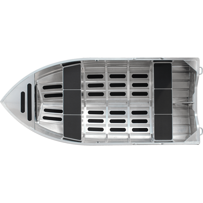 12 fots aluminium V skrov fiskebåt