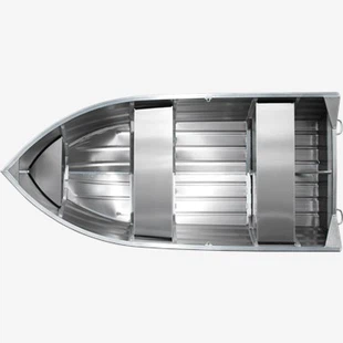 10 fot roddbåt i aluminium