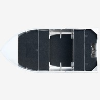 13 fots aluminium V skrov fiskebåt