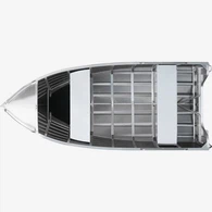 14 fots fiskebåt i aluminium