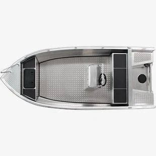 15 fot Aluminium V Hull Center Console Fiskebåt