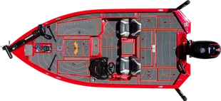 18 Ft aluminium basbåt