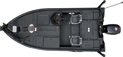 16 Ft aluminium basbåt